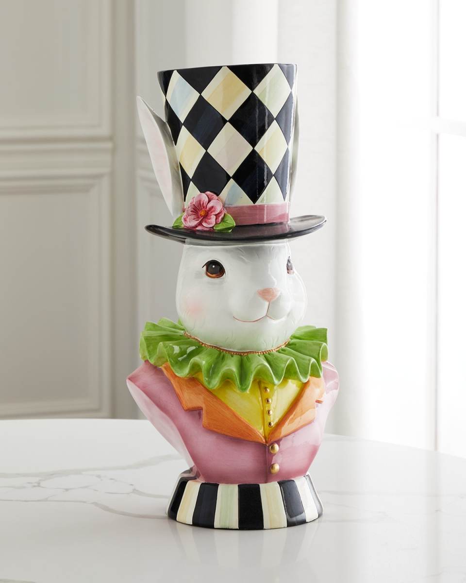 Rose Rabbit Planter